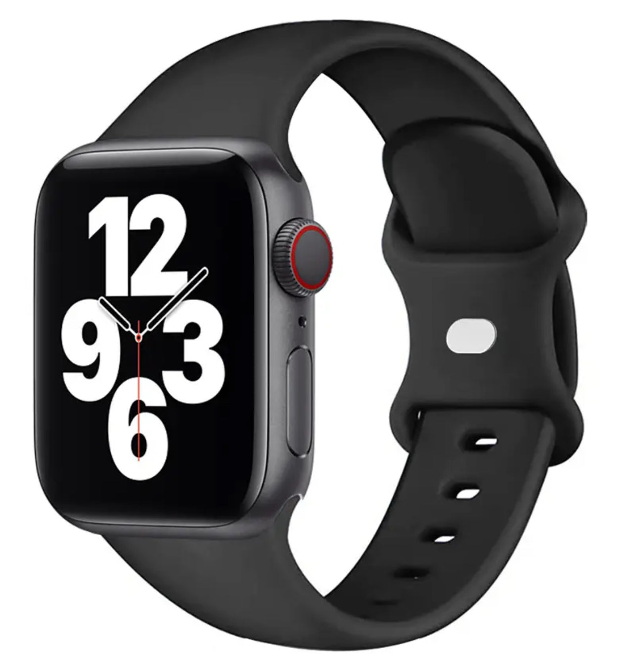 Silikonska narukvica za Apple Watch Crna boja